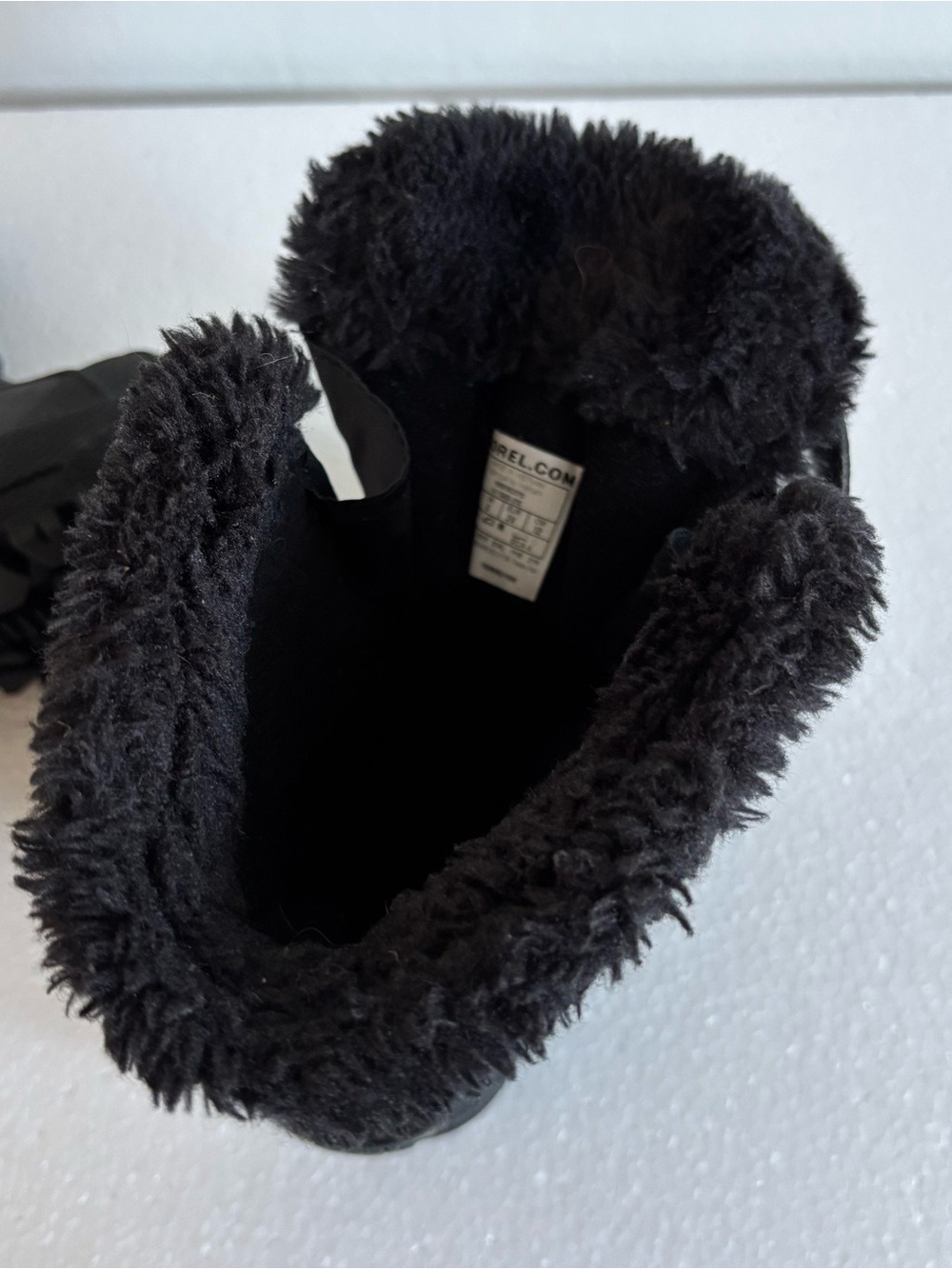Sorel Black Toddler Polar Bear Snow Boots Size 7 - Picture 7 of 7